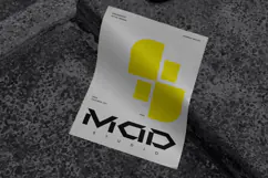 KAHF - Modern Futuristic Street Font Product Image 5