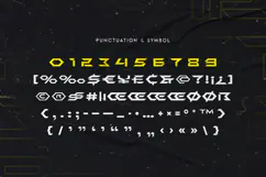 KAHF - Modern Futuristic Street Font Product Image 6