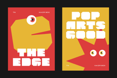 Kaizr Box - Bold &amp; Modern Boxy Sans Display Font Product Image 5