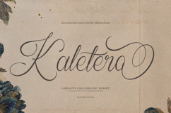 Kaletero | Calligraphy Script Product Image 1
