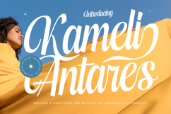 Kameli Antares - Modern Calligraphy Font Product Image 1