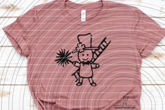 Chimney sweep Cutting file SVG DXF Product Image 3