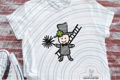 Chimney sweep Cutting file SVG DXF Product Image 4