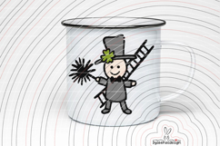 Chimney sweep Cutting file SVG DXF Product Image 5
