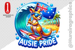 Cute Kangaroo Clipart - PNG File Product Image 1