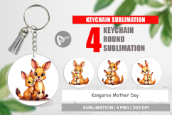 Keychain Kangaroo Mother&#039;s Day Product Image 1