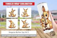 Tumbler Kangaroo Mother&#039;s Day Product Image 1