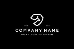 kangaroo shield vector logo Product Image 1