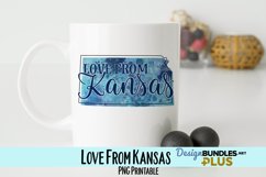 Love from Kansas Sublimation PNG Product Image 1