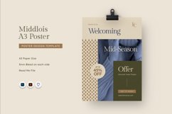 Middlois - Poster Template Product Image 1
