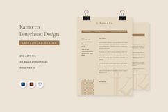 Kantocco - Letterhead Template Product Image 1