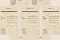 Kantocco - Letterhead Template Product Image 2