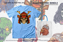 Toxic Nightmares and Sugar Skull Spirits Rising Illustration Product Image 2