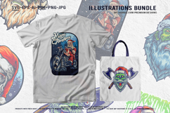 Frightening St. Nick Creepy Xmas Artwork Bundle Product Image 2