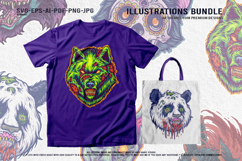 Species Monsters Horror Vector Bundle With Fantasy Creature Product Image 2