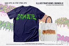 Slime dripping scary zombie halloween death danger holiday Product Image 2