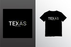 Texas writing illustration, suitable for designing t-shirts Product Image 1