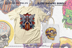 Viking Warrior Skull and Tribal Gothic Art Design Bundle Product Image 2