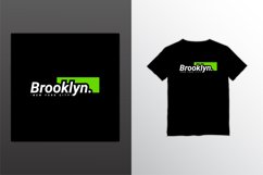 Brooklyn writing design, suitable for screen printing Product Image 1