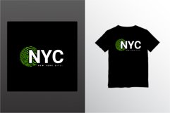 New york city writing design, suitable for screen printing Product Image 1