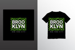 Brooklyn writing design, suitable for screen printing Product Image 1