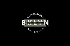 Brooklyn writing design, suitable for screen printing Product Image 1