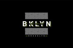 Brooklyn writing design, suitable for screen printing Product Image 1