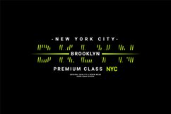 Brooklyn writing design, suitable for screen printing Product Image 1