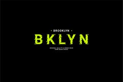 Brooklyn writing design, suitable for screen printing Product Image 1