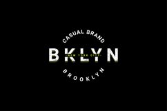 Brooklyn writing design, suitable for screen printing Product Image 1