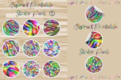 Abstract Sticker Pack 1.Abstract Multicolor Sticker. Product Image 1