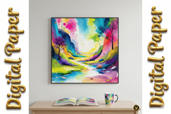 250 Abstract Watercolor Digital Papers Product Image 7