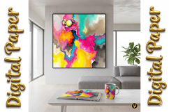 100 Abstract Watercolor Splash Backgrounds Product Image 6