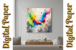 100 Abstract Watercolor Splash Backgrounds Product Image 7