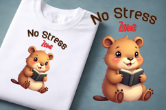 Cute Capybara Animal Clipart | Animal sublimation Product Image 1