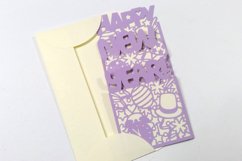 Card Happy New Year Cutting file SVG DXF FCM Product Image 5