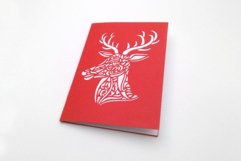 Card deer Cutting file SVG DXF FCM Product Image 4