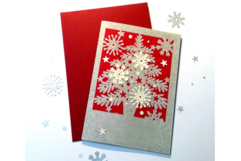 Christmas Tree Card Cutting File SVG DXF FCM Product Image 4