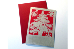 Christmas Tree Card Cutting File SVG DXF FCM Product Image 2