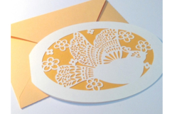 card dove with envelope Cutting file SVG DXF Product Image 5