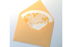 card dove with envelope Cutting file SVG DXF Product Image 3
