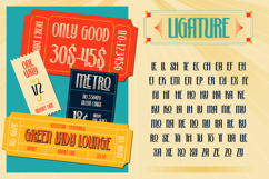 Kashtani - Art Deco Display Font Product Image 9