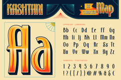 Kashtani - Art Deco Display Font Product Image 2