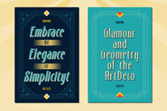 Kashtani - Art Deco Display Font Product Image 4