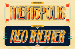 Kashtani - Art Deco Display Font Product Image 5
