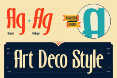 Kashtani - Art Deco Display Font Product Image 6