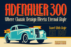 Kashtani - Art Deco Display Font Product Image 7