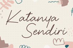 Katanya Sendiri Product Image 9