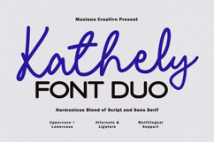 Kathely Harmonious Blend Modern Sans Signature Product Image 1