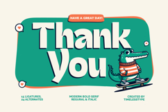 Skatyn Gator -Modern Bold Serif Display Font Product Image 15